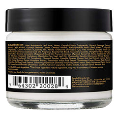 Sheamoisture African Black Soap balancing cream texture supports even skin tone.
