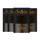 SheaMoisture African Black Soap Calm & Clearing bar soothing melanin-rich skin.