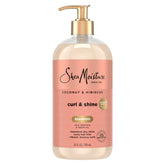 SheaMoisture Coconut Hibiscus Shampoo bottle front for curl definition