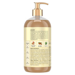 Sheamoisture conditioner ingredients image emphasizes shea butter and Jamaican black castor oil benefits