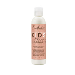 SheaMoisture Kids Extra Moisturizing Detangler adds slip on wet hair.
