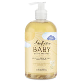 SheaMoisture raw shea chamomile argan baby wash bottle for gentle cleansing.