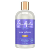 SheaMoisture Scalp Moisture Shampoo bottle front promotes scalp hydration for everyday moisture