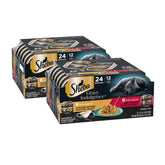Sheba Gravy Indulgence twin-pack outer box for easy storage and serving.