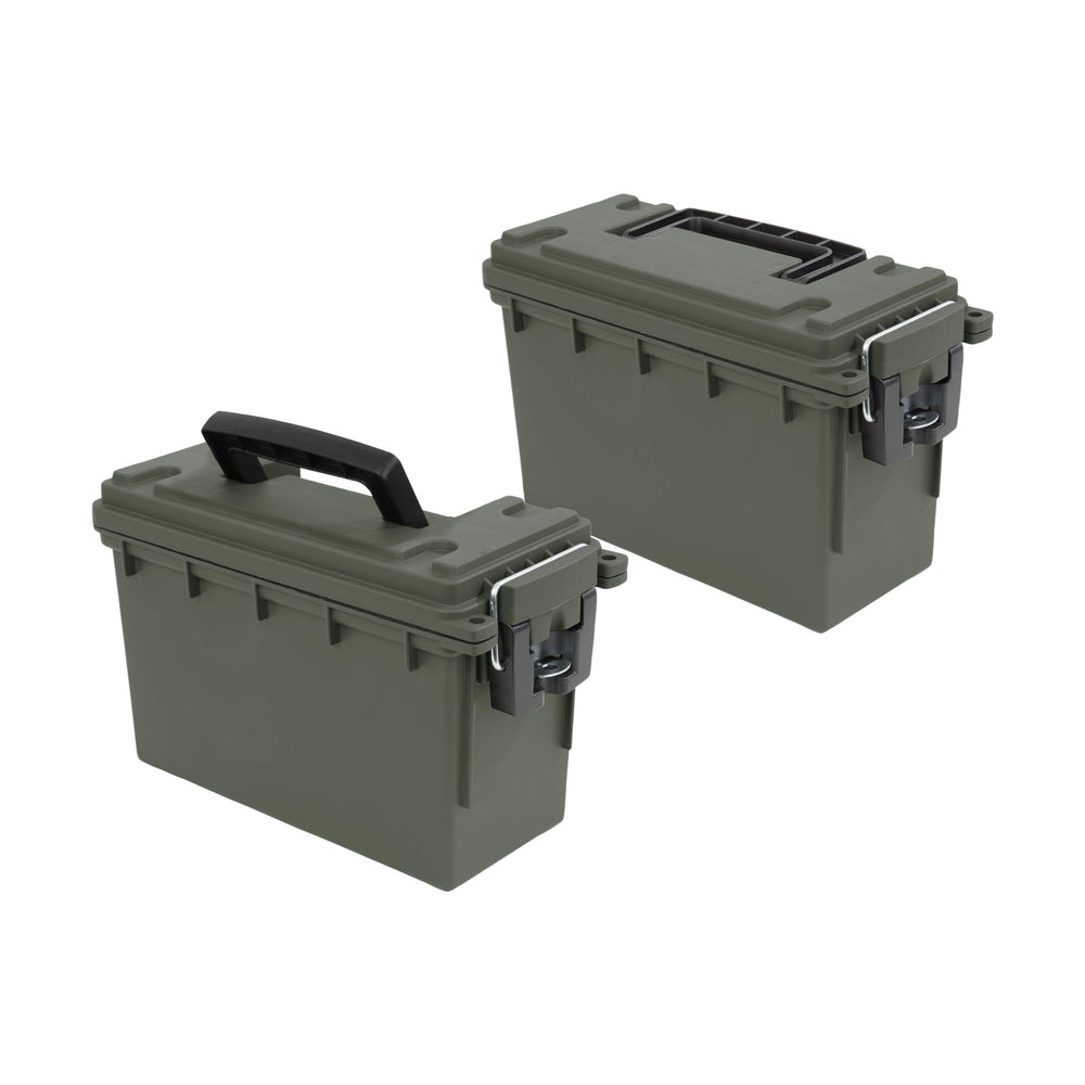 Sheffield 12791 ammo storage box 2-pack keeps bullets organized for hunting