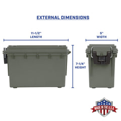 Sheffield 12791 stackable boxes with lids save space in field kit