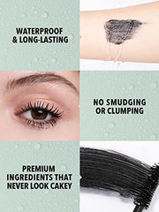 SHEGLAM 2in1 mascara hourglass brush adds volume for thicker, fuller lashes.