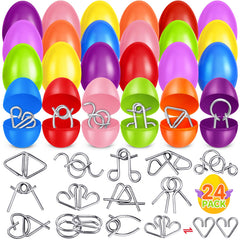 Shemira filled Easter eggs in bright colors for exciting hunts