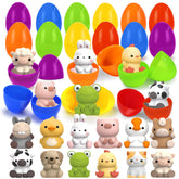 Shemira prefixed Easter egg with rabbit puppet, ideal for engaging Easter egg hunts.