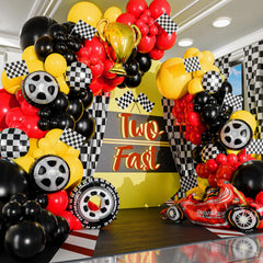SHERYL DECOR Glue dots keep balloons secure for lasting displays.