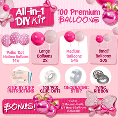 SHERYL DECOR bonus bow and mouse foil balloons add playful wow.