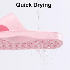 Shevalues drain-hole design speeds water drainage for breathably dry feet.
