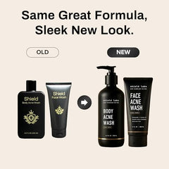 Shield Back-Chest Cleanser Unscented supports post-workout skin clarity