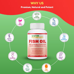 SHIFAA NUTRITION wild-caught Peru omega-3 source emphasizes purity