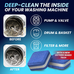 SHIMMERIX Ultra Pro cleaning tablets remove pet hair during cycles