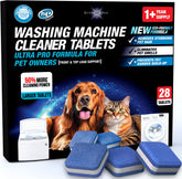 SHIMMERIX Ultra Pro washer cleaner tablets pack for deep cleaning and convenience