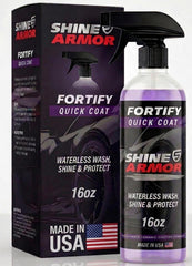 SHINE ARMOR Fortify Quick Coat bottle pour delivers instant gloss and protection