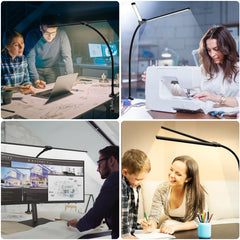 ShineTech Desk Lamp auto-off timer helps manage nighttime reading.