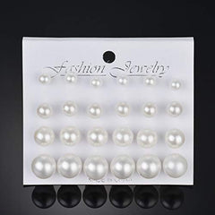 ShiQiao Spl bridal simulated pearl rhinestone studs elevate wedding day look.