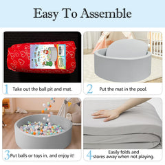 SHJADE inner foam cushions provide soft, comfortable play space