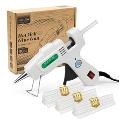 SHJADE mini glue gun nozzle for precise application on delicate crafts.