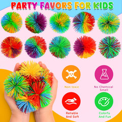 SHQDD kids playing with stringy balls for focus and calm moments.
