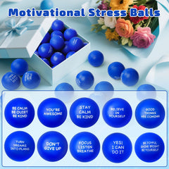 SHQDD stress ball cobalt energizes sessions and adds color to busy workdays