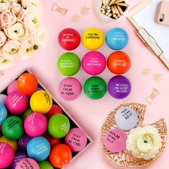 SHQDD ergonomic 4 cm foam stress ball for comfortable grip