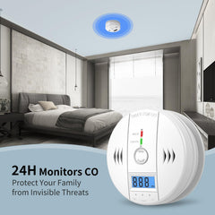 SHYEEH CO detector emits 85dB alarm to wake occupants quickly