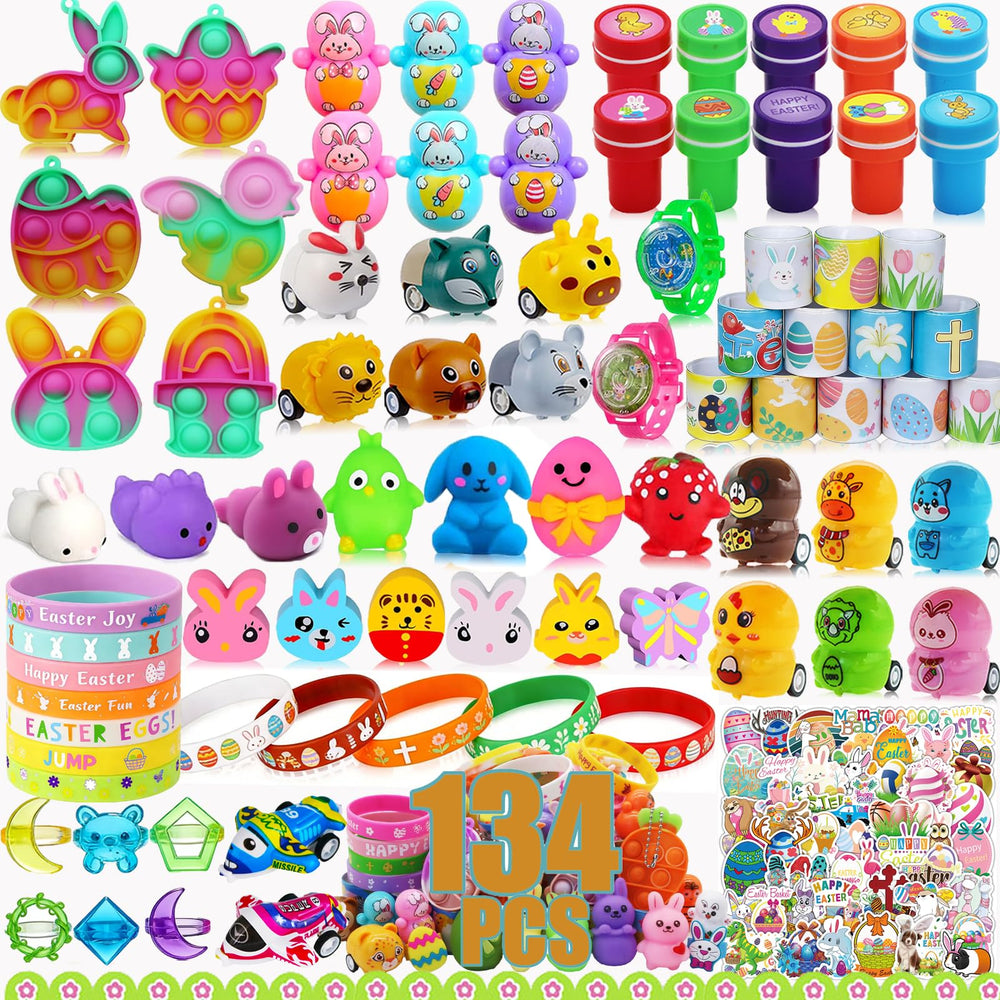 Sibucor Easter fillers stampers brighten egg hunts with playful stamping activities.