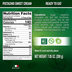 SICANIA pistachio cream on toast enhances breakfast with creamy Italian flavor.