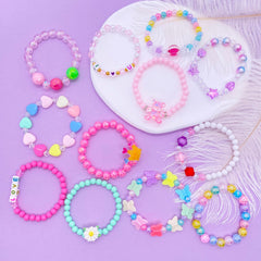 SIELEVIN heart-crown bracelet set, charming accessories for birthdays and dress-up moments