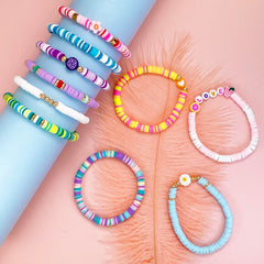 SIELEVIN handmade bracelets using soft ceramic beads and durable woven rope.