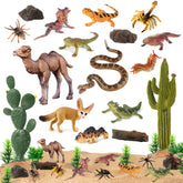 SIENON desert camel figure for dioramas and cake toppers