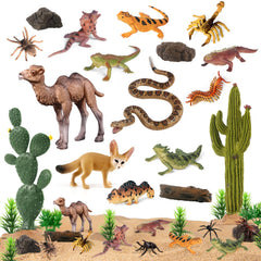 SIENON desert camel figure for dioramas and cake toppers