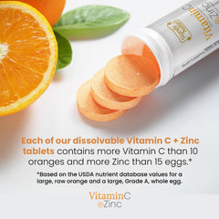 SIGNIFY NATURE Vitamin C packaging shows sugar-free and vegan formula