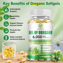 Signilife Black Seed Oil softgel capsule close-up emphasizing thymoquinone-rich antioxidant support