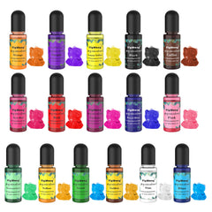SigWong royal blue epoxy pigment drops for bold resin jewelry
