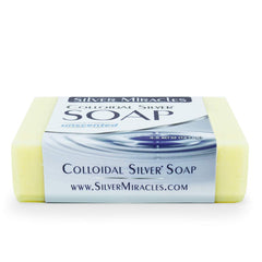 Silver Miracles shaving soap provides rich lather for a smooth shave.