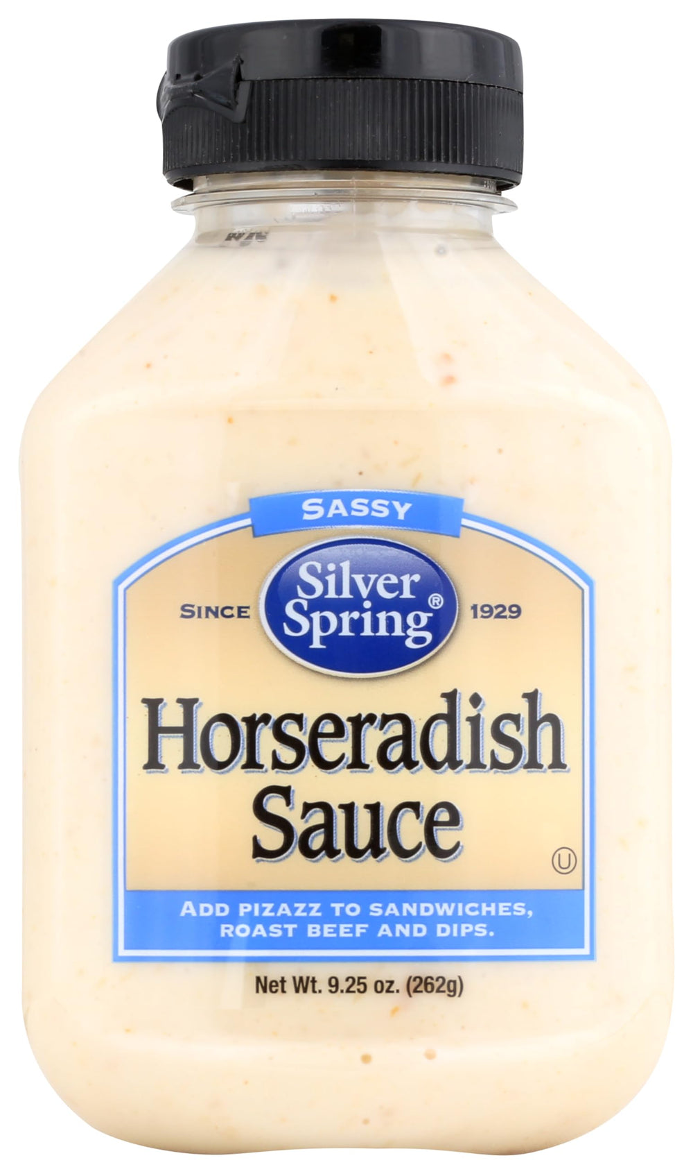 Silver Spring Horseradish Sassy bottle delivers bold flavor for sandwiches and dips.