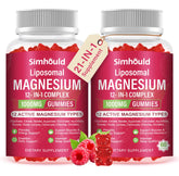 Simhould liposomal magnesium complex bottle promoting bone and muscle wellness