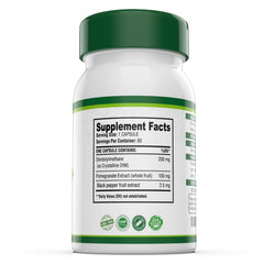 Simlike DIM pomegranate capsules closeup suggests potent absorption enhanced formula