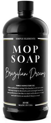 SIMPLE ELEMENTS Brazilian Dreams bottle pour demonstrates premium fragrance with immediate impact