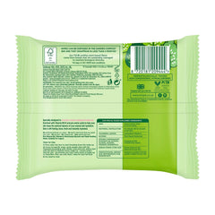 Simple Kind To Skin 25 wipes tube dispense, convenient on-the-go cleansing.