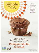 Simple Mills almond flour pumpkin bread mix box for gluten-free baking delight