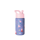 Simple Modern Summit straw lid with Peppa Pig design enables mess-free sipping.