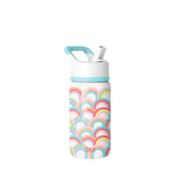 Simple Modern Kids Summit straw lid bottle keeps drinks cold for hours.