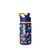 Simple Modern Kids Summit bottle with straw lid keeps drinks secure for kids on the go