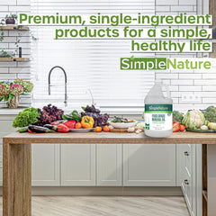 SimpleNature Mineral Oil adds stainless steel shine and rust protection.