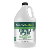 SimpleNature Vegetable Glycerin bottle ready for cosmetic use and DIY skincare.